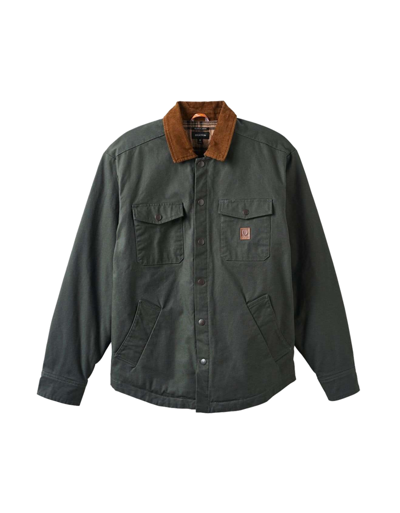 BRIXTON BUILDERS DURHAM JACKET (WASHED BLACK)