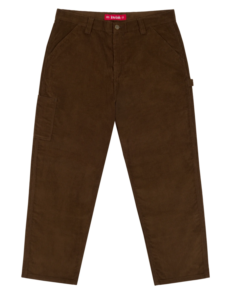 LOVIAH CARPENTER CORDUROY PANTS (BROWN)