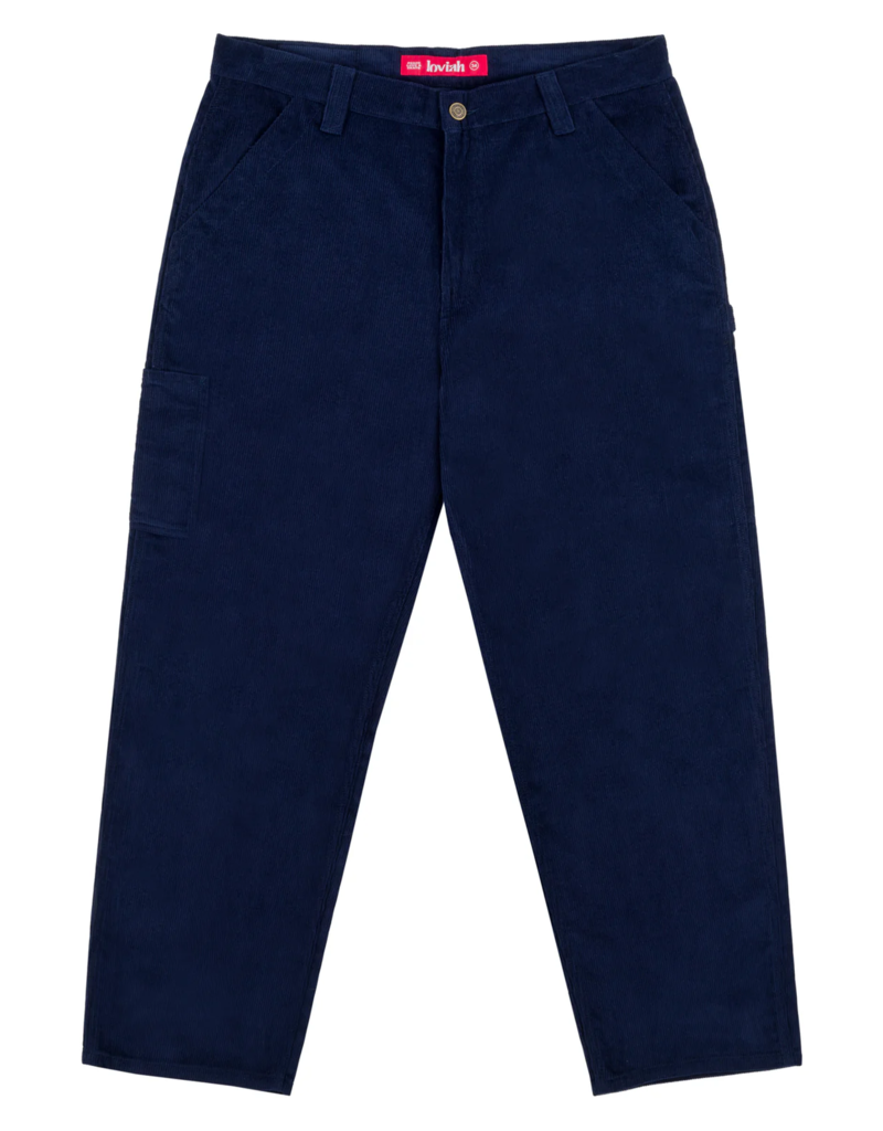 LOVIAH CARPENTER CORDUROY PANTS (NAVY)