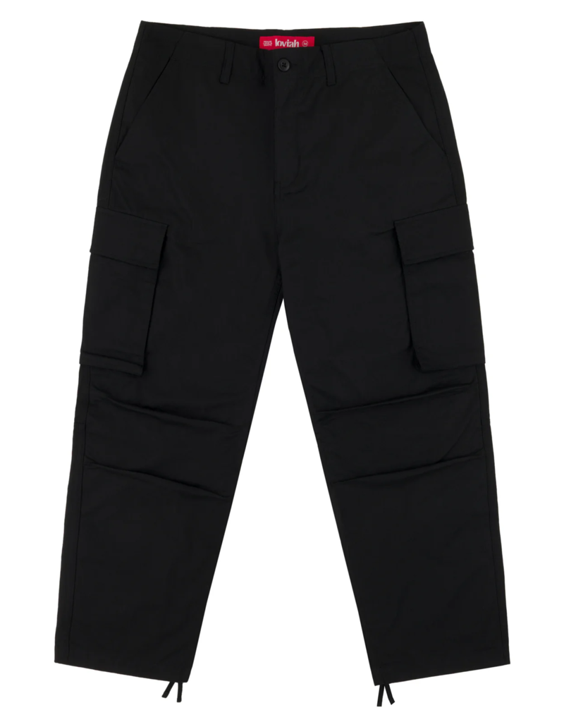 LOVIAH RIPSTOP CARGO PANTS (BLACK)