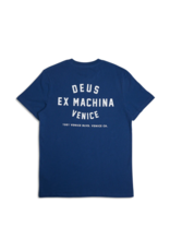 DEUS EX MACHINA VENICE SKULL TEE (MECHANIC BLUE)