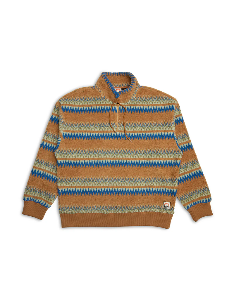 DEUS EX MACHINA DYLAN POLAR FLEECE (MULTI STRIPE)