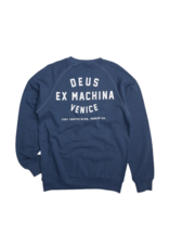DEUS EX MACHINA VENICE ADDRESS CREWNECK (NAVY)