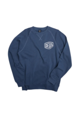 DEUS EX MACHINA VENICE ADDRESS CREWNECK (NAVY)