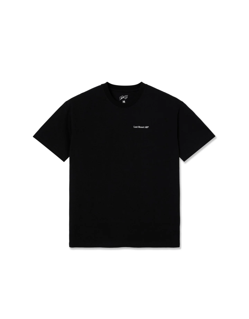 LAST RESORT AB 50-50 S/S TEE (BLACK)