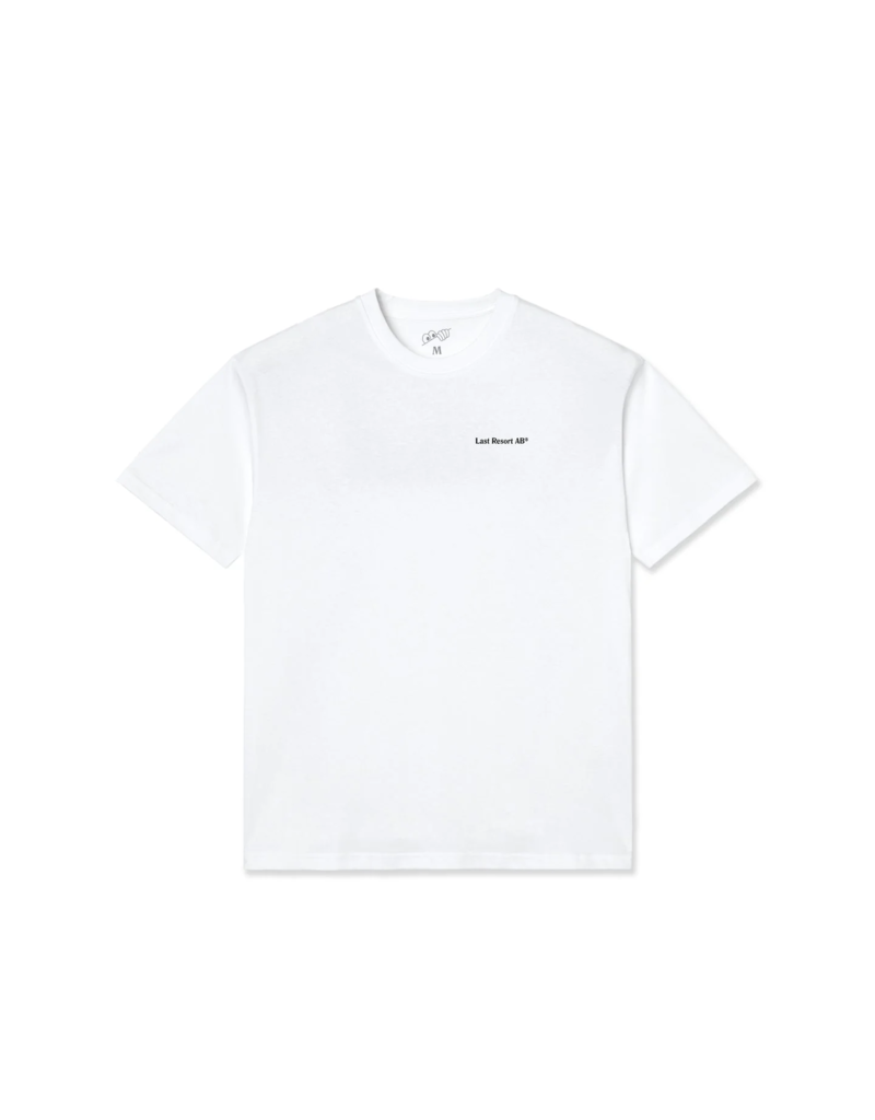 LAST RESORT AB 50-50 S/S TEE (WHITE)