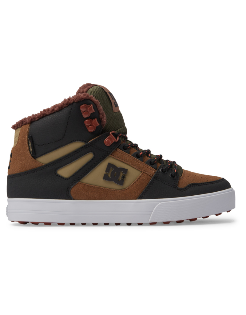 DC PURE HIGH-TOP WC WINTER (BROWN/BROWN/GREEN - XCCG)