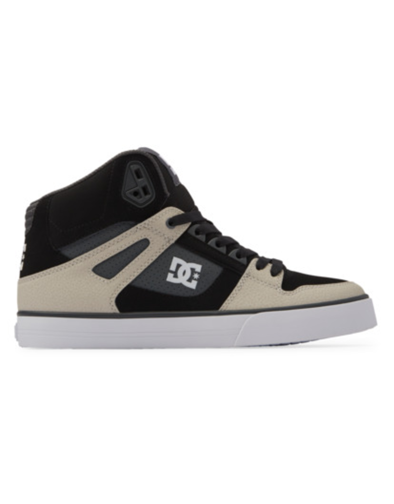DC PURE HIGH TOP WC BLACK GREY BROWN XKSC
