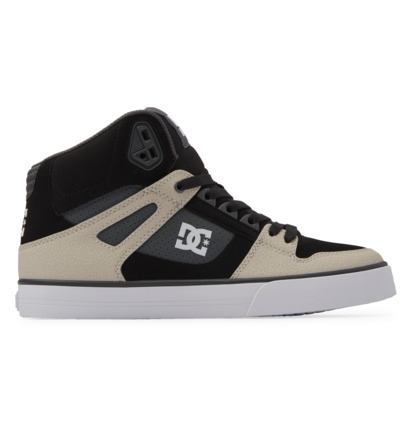 DC PURE HIGH-TOP WC - BLACK/GREY/BROWN (XKSC)