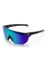 HEAT WAVE VISUAL PERFORMANCE LAZER FACE Z87+ | (BLACK-GALAXY BLUE POLARIZED)