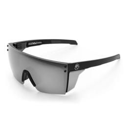 HEAT WAVE VISUAL PERFORMANCE LAZER FACE Z87+ (BLACK-SILVER POLARIZED)