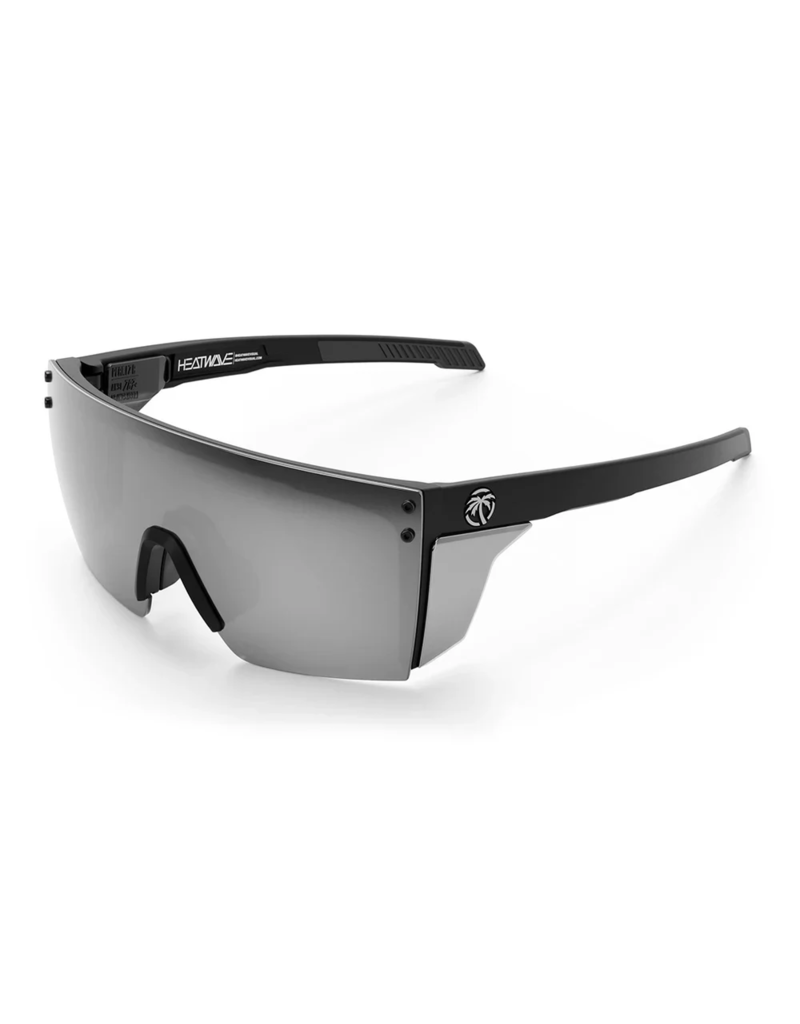 HEAT WAVE VISUAL PERFORMANCE LAZER FACE Z87+ | (BLACK-SILVER POLARIZED)