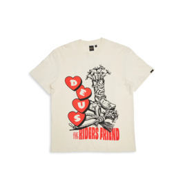 DEUS EX MACHINA HONKY TONKIN TEE - DIRTY WHITE