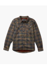 SALTY CREW FATHOM L/S TECH SHACKET (PEWTER)