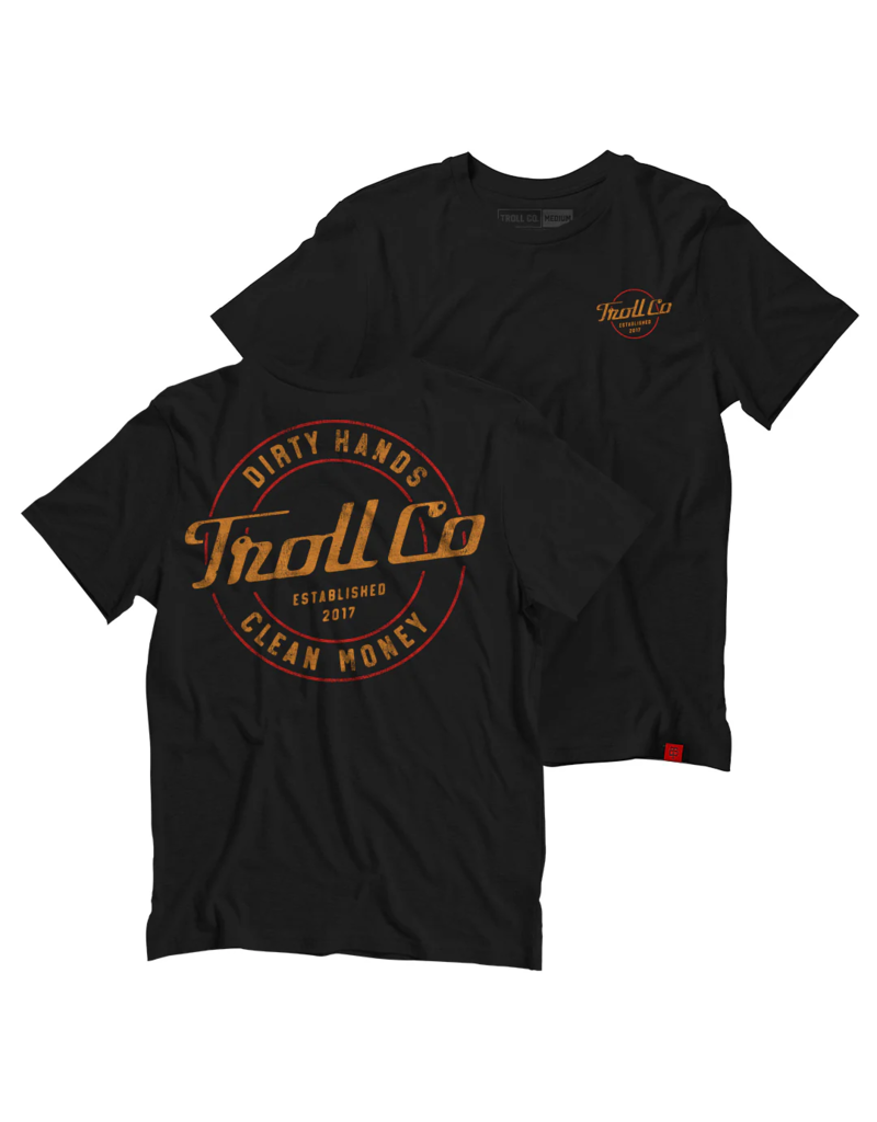 TROLL CO. FAST HANDS TEE (BLACK)