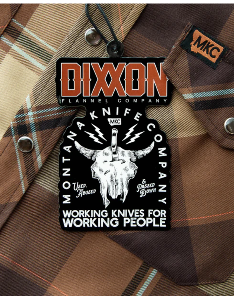 DIXXON MENS MONTANA KNIFE CO 2.0 FLANNEL (ASSORTED)