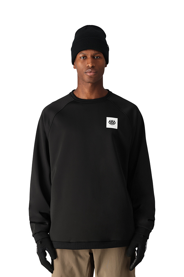 686 BONDED FLEECE CREW - BLACK