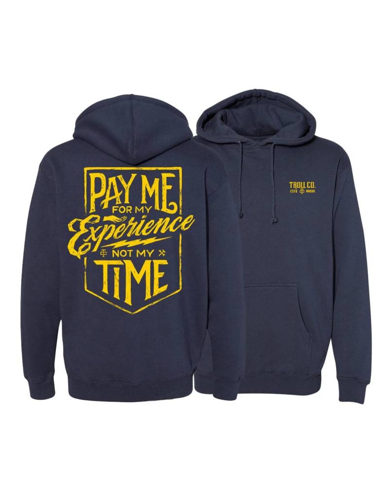 TROLL CO. PAY ME HOODIE (NAVY)