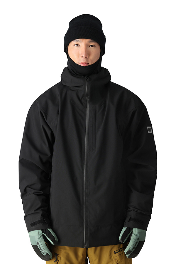 686 GLCR GATEWAY SHELL JACKET - BLACK