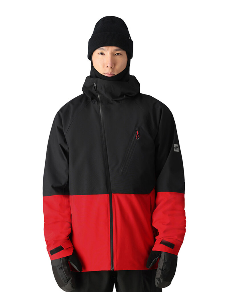 686 HYDRA THERMAGRAPH JACKET (TRUE RED COLORBLOCK)