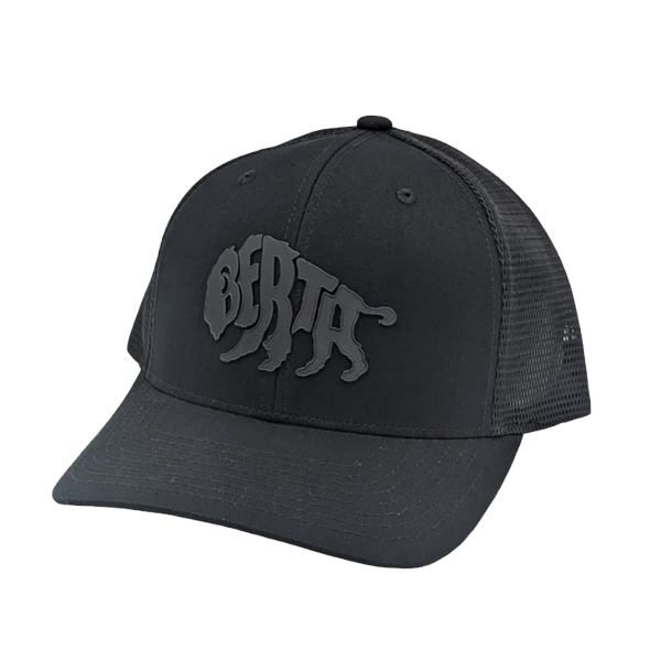 WARLOCK LID CO BERTA BISON MESHBACK - BLACKOUT