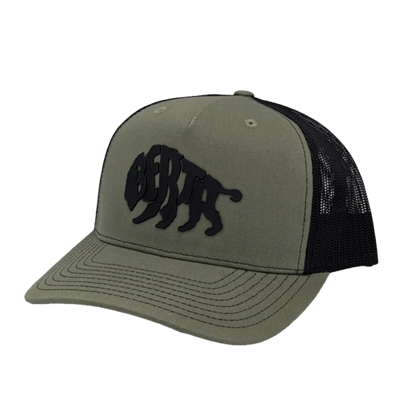 WARLOCK LID CO BERTA BISON MESHBACK - GREEN