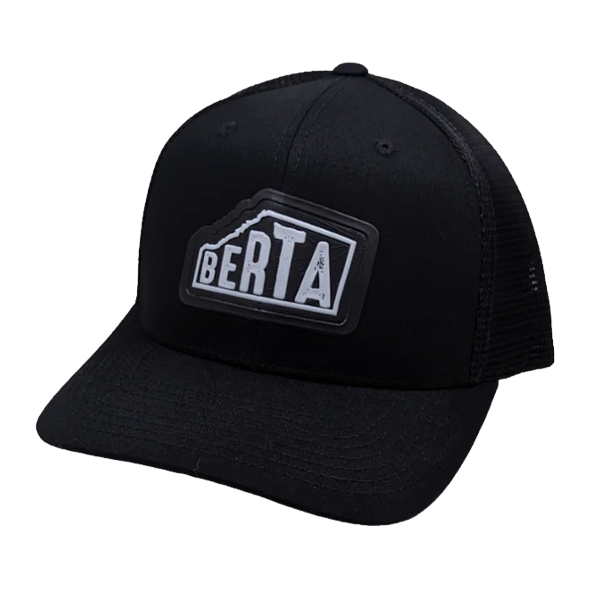 WARLOCK LID CO BERTA CLASSIC TRUCKER SNAPBACK - BLACK