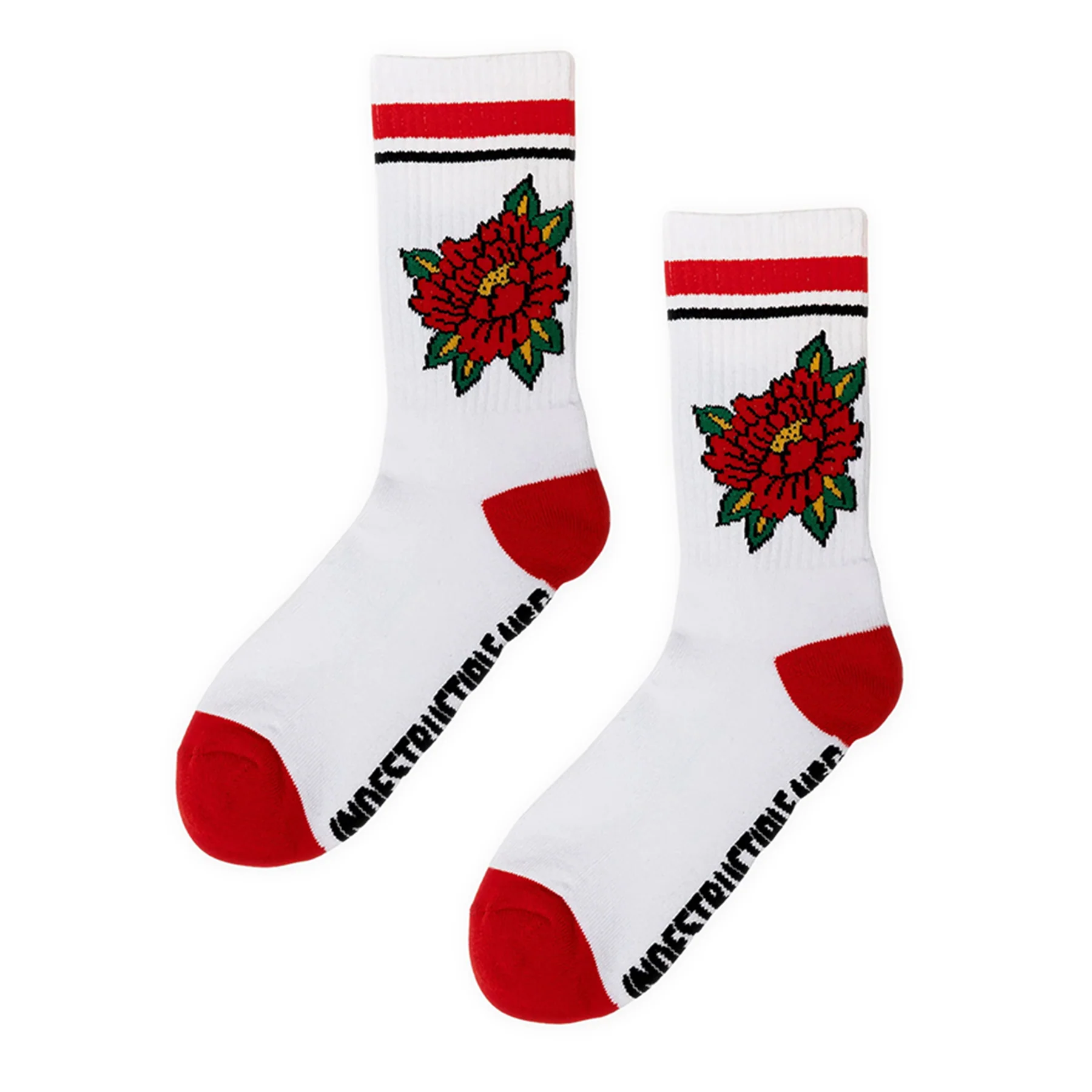 INDESTRUCTIBLE PEONY SOCKS - MULTI