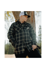 DIXXON MENS EDC HOODED FLANNEL JACKET (ASSORTED)