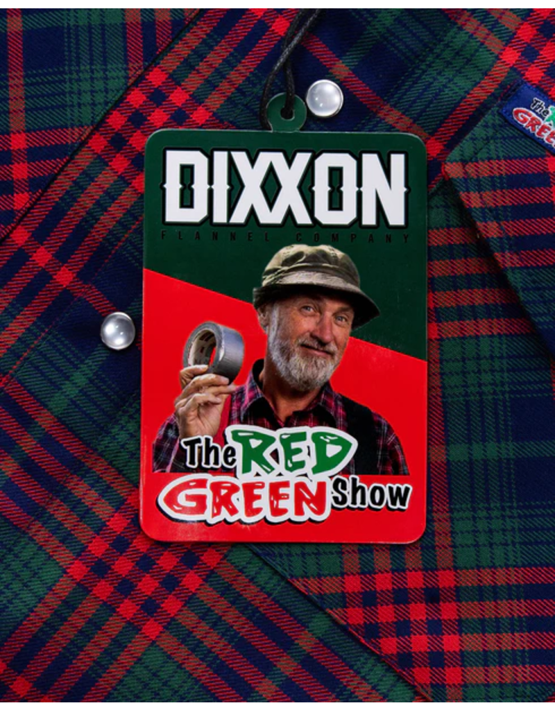 DIXXON MENS RED GREEN 2024 FLANNEL (ASSORTED)