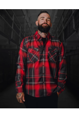 DIXXON MENS SOCIAL DISTORTION PRISON BOUND FLANNEL (ASSORTED)