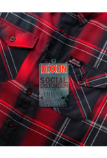 DIXXON MENS SOCIAL DISTORTION PRISON BOUND FLANNEL (ASSORTED)