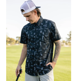 DIXXON MENS WASH YOUR BALLS PARTY SHIRT - ASSORTED