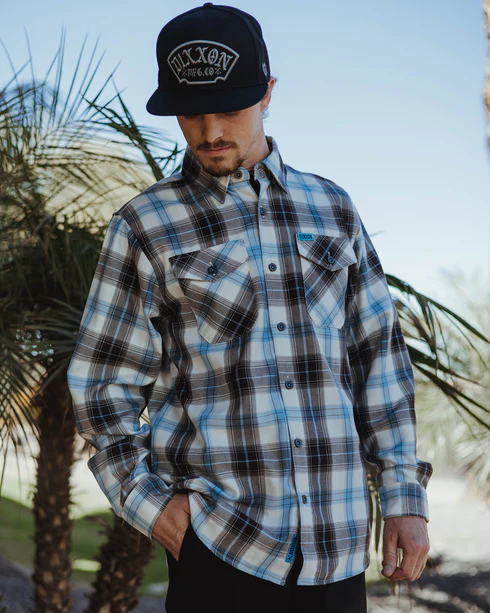 DIXXON MENS LONG BAY LS FLANNEL - ASSORTED