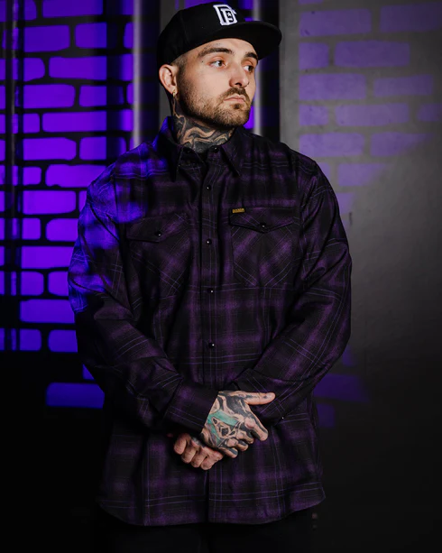 DIXXON MENS FAMILY JEWELS FLANNEL - ASSORTED