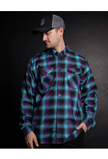 DIXXON MENS BLACK SABBATH PARANOID FLANNEL (ASSORTED)