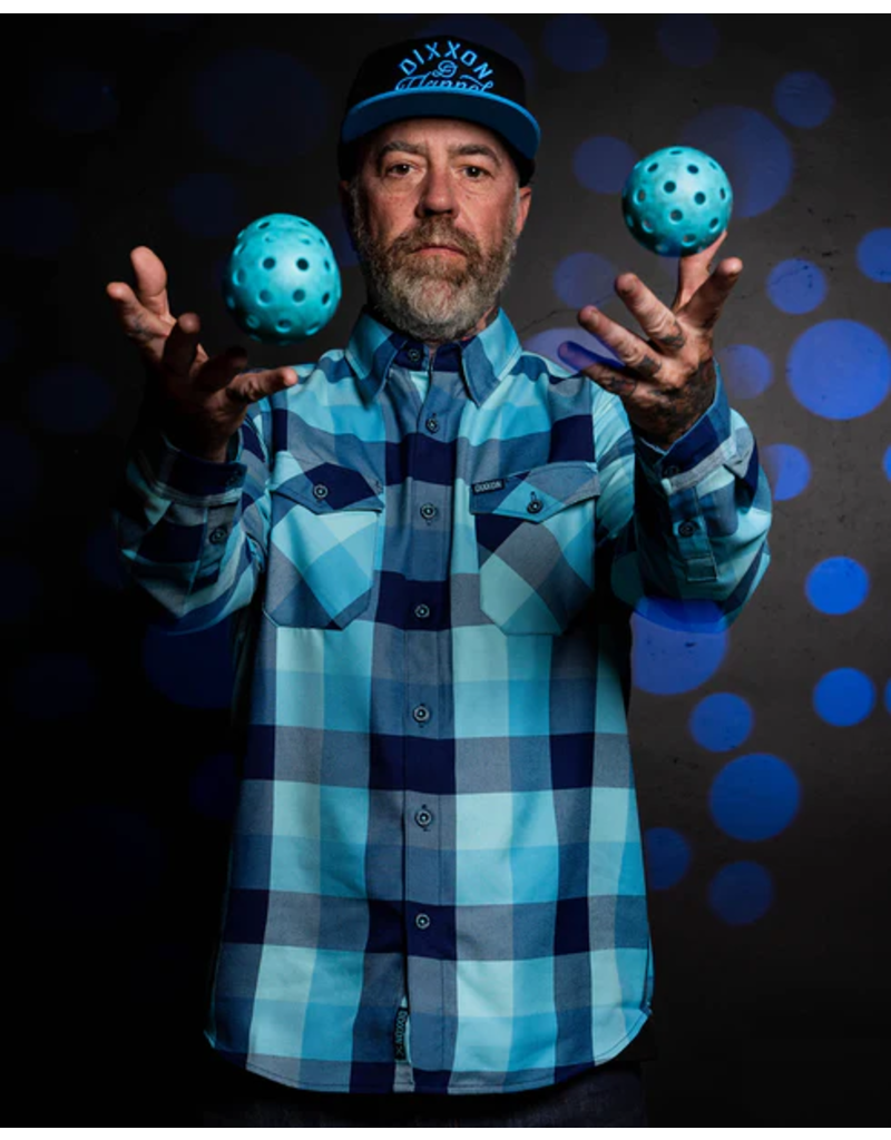 DIXXON MENS BLUE BALLS FLANNEL (ASSORTED)