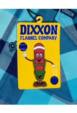 DIXXON MENS BLUE BALLS FLANNEL (ASSORTED)