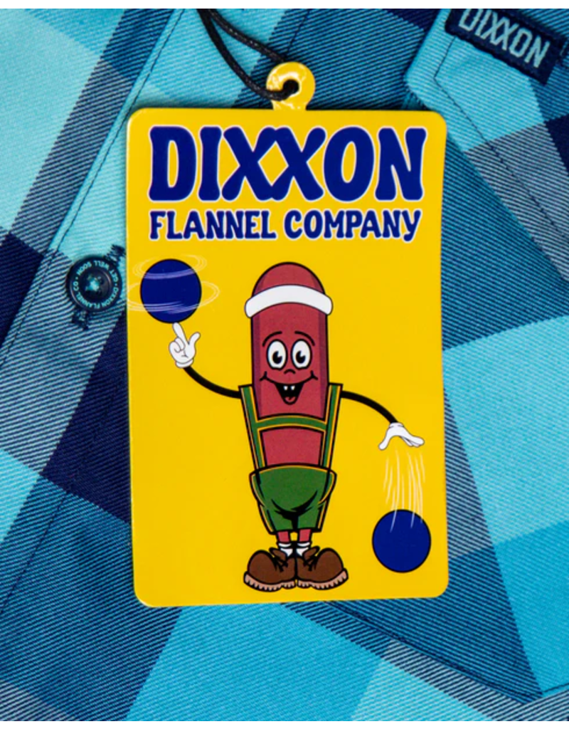 DIXXON MENS BLUE BALLS FLANNEL (ASSORTED)