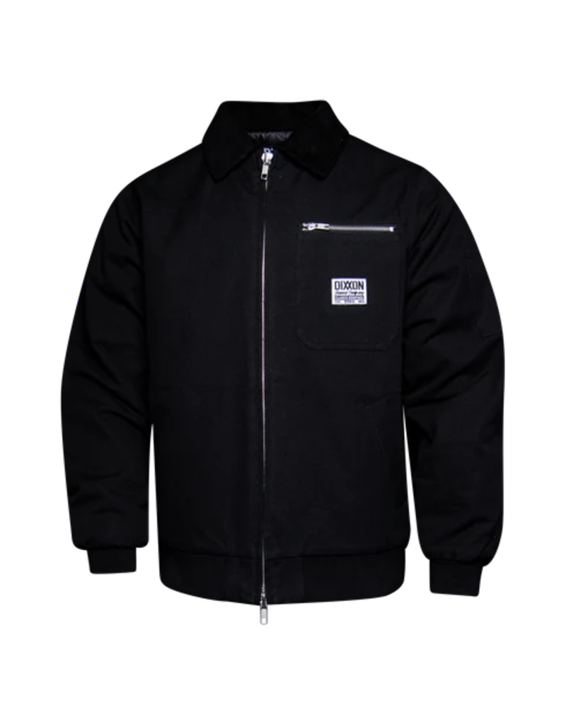 DIXXON MENS WORKFORCE CHORE COAT (BLACK)