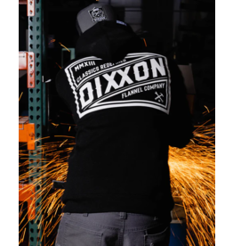 DIXXON MENS CLASSIC BILLBOARD FR HOODIE - BLACK