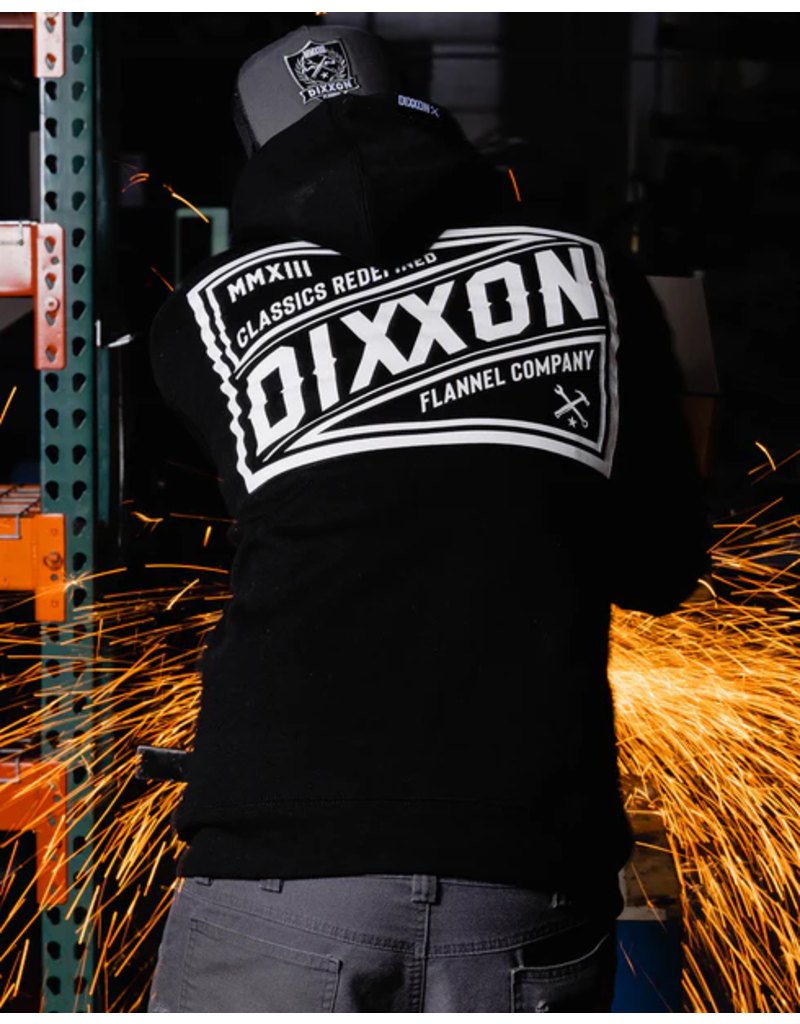 DIXXON MENS CLASSIC BILLBOARD FR HOODIE (BLACK)