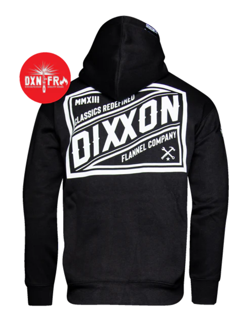 DIXXON MENS CLASSIC BILLBOARD FR HOODIE (BLACK)