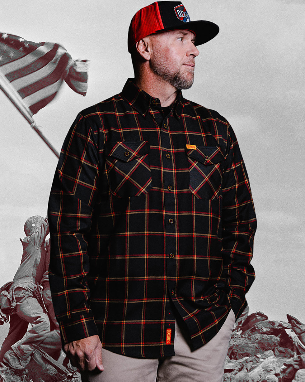 DIXXON MENS FIRST TO FIGHT FLANNEL - ASSORTED