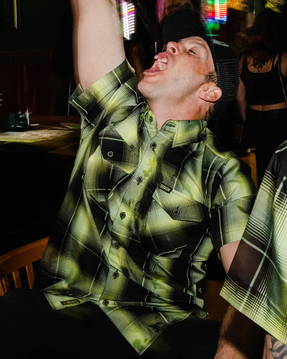 DIXXON MENS RADIUM S/S BAMBOO SHIRT - ASSORTED