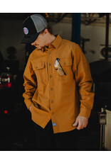 DIXXON MENS WORKSHIRT TAN (ASSORTED)