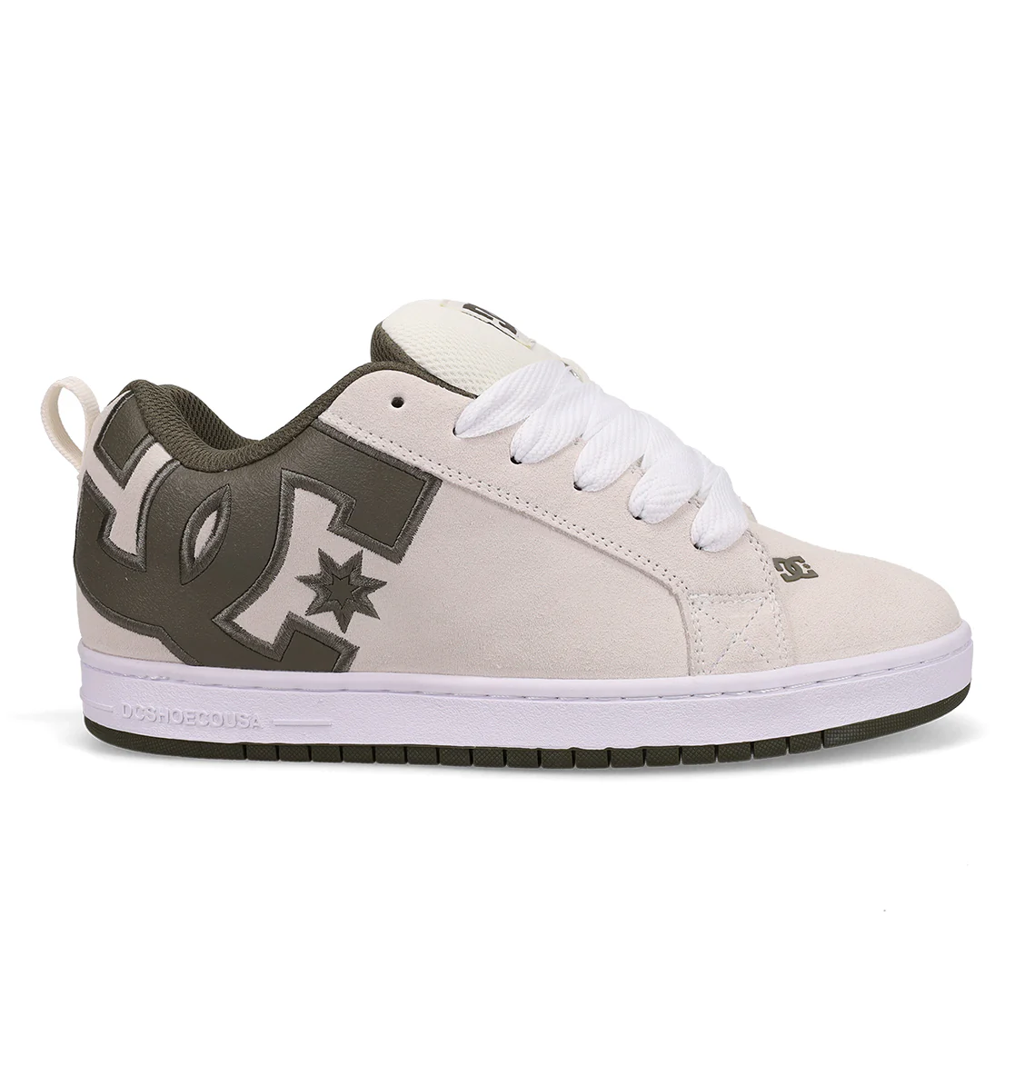 DC COURT GRAFFIK SE - OFF WHITE/OLIVE