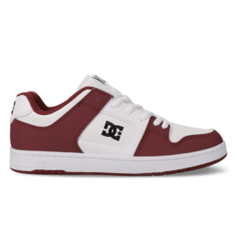 DC MANTECA 4 - WHITE/DEEP RED/BLACK