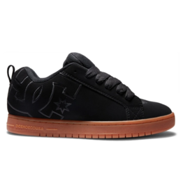 DC COURT GRAFFIK - BLACK/GUM