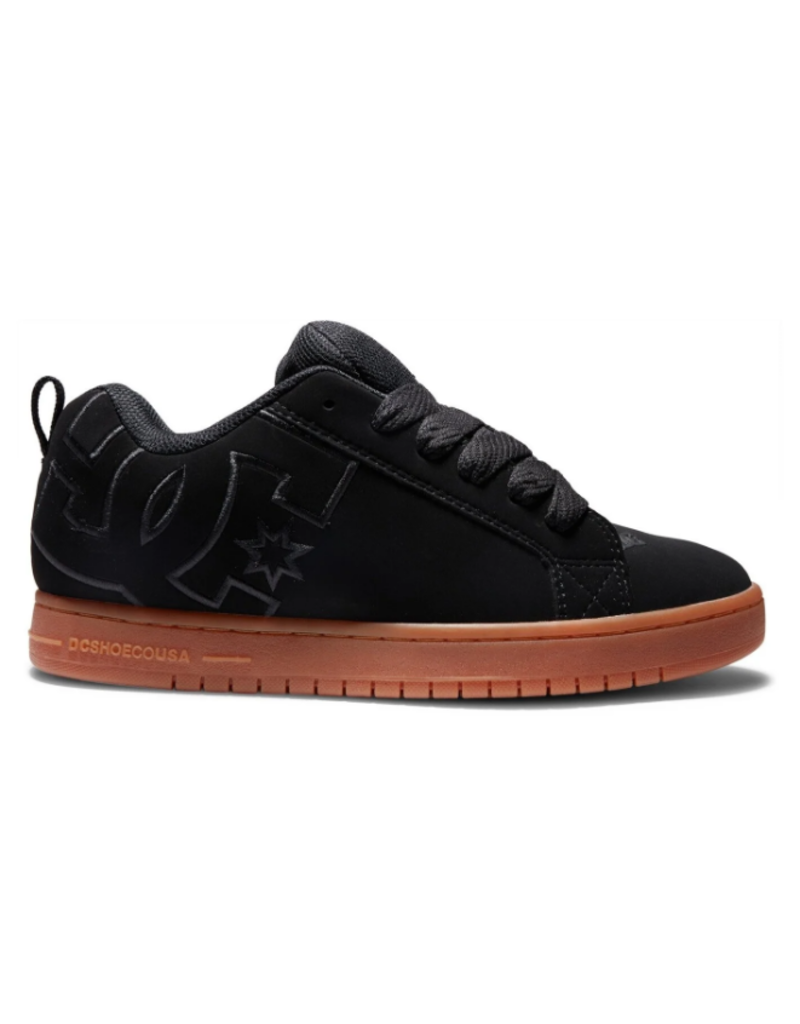 DC COURT GRAFFIK (BLACK/GUM)